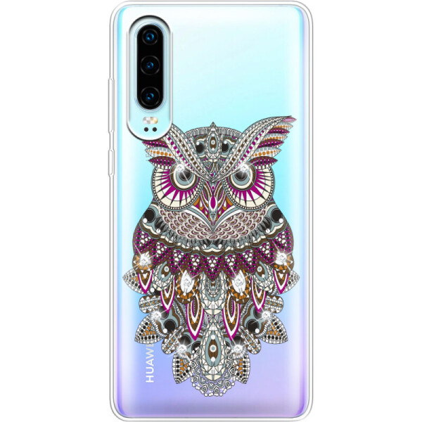 

Силиконовый чехол BoxFace Huawei P30 Owl (36851-rs9)