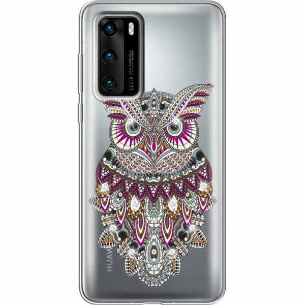 

Силиконовый чехол BoxFace Huawei P40 Owl (39746-rs9)