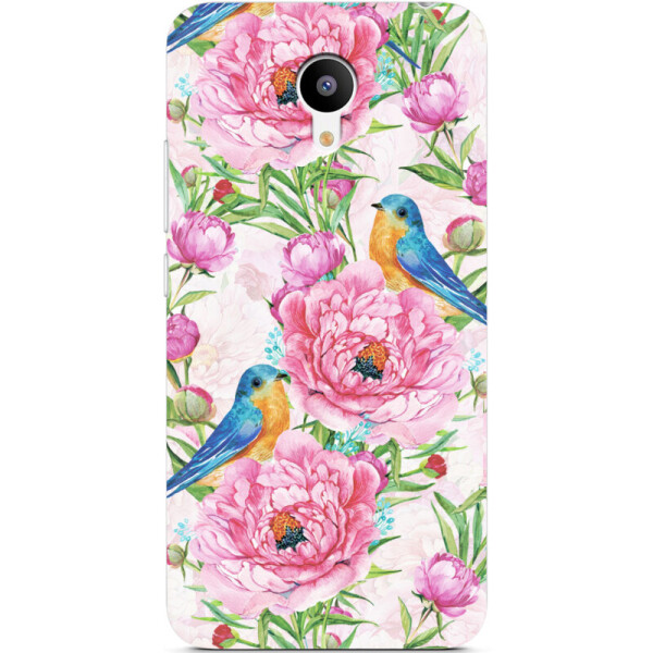 

Силиконовый чехол BoxFace Meizu M3s Birds and flowers (32505-up2376)