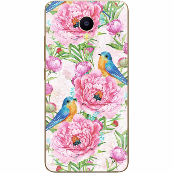 

Силиконовый чехол BoxFace Meizu M5C Birds and flowers (31449-up2376)