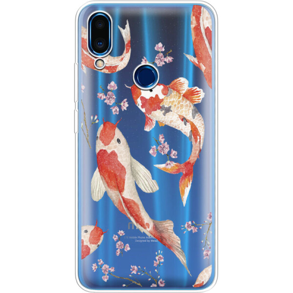 

Силиконовый чехол BoxFace Meizu Note 9 Japanese Koi Fish (36863-cc3)