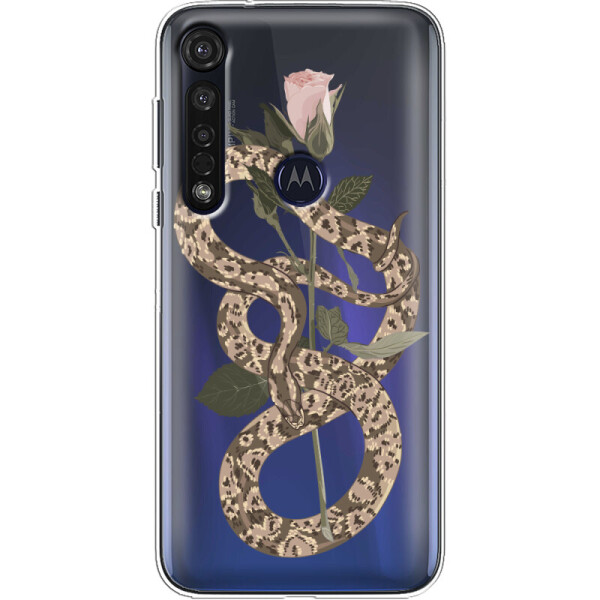 

Силиконовый чехол BoxFace Motorola G8 Plus Glamor Snake (40957-cc67)