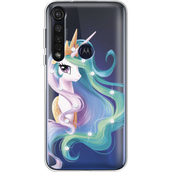 

Силиконовый чехол BoxFace Motorola G8 Plus Unicorn Queen (40957-rs3)