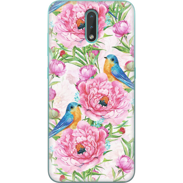 

Силиконовый чехол BoxFace Nokia 2.3 Birds and flowers (38931-up2376)