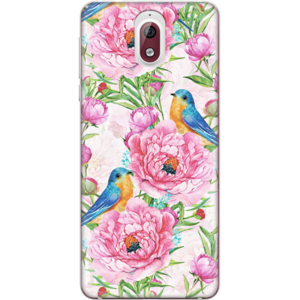 

Силиконовый чехол BoxFace Nokia 3.1 Birds and flowers (35753-up2376)