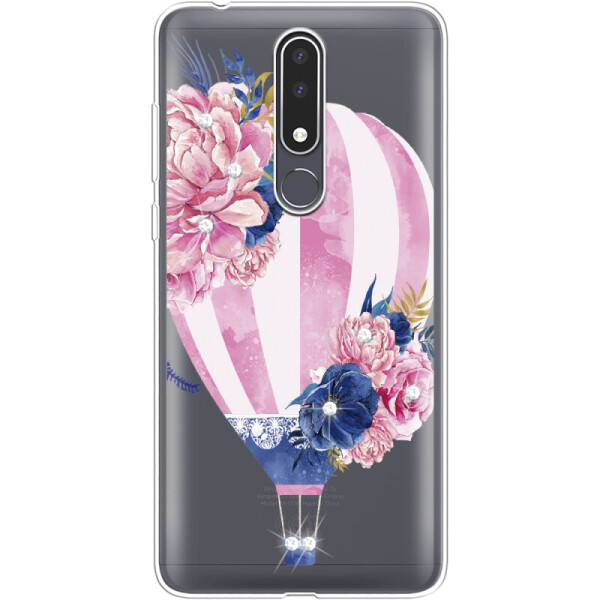 

Силиконовый чехол BoxFace Nokia 3.1 Plus Pink Air Baloon (36116-rs6)