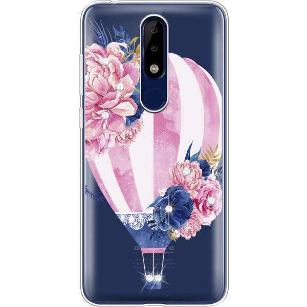 

Силиконовый чехол BoxFace Nokia 5.1 Plus Pink Air Baloon (36117-rs6)