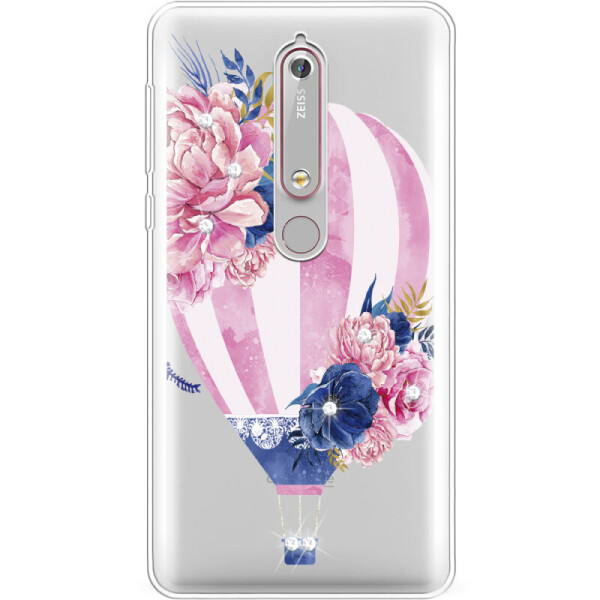 

Силиконовый чехол BoxFace Nokia 6 (2018) Pink Air Baloon (33499-rs6)