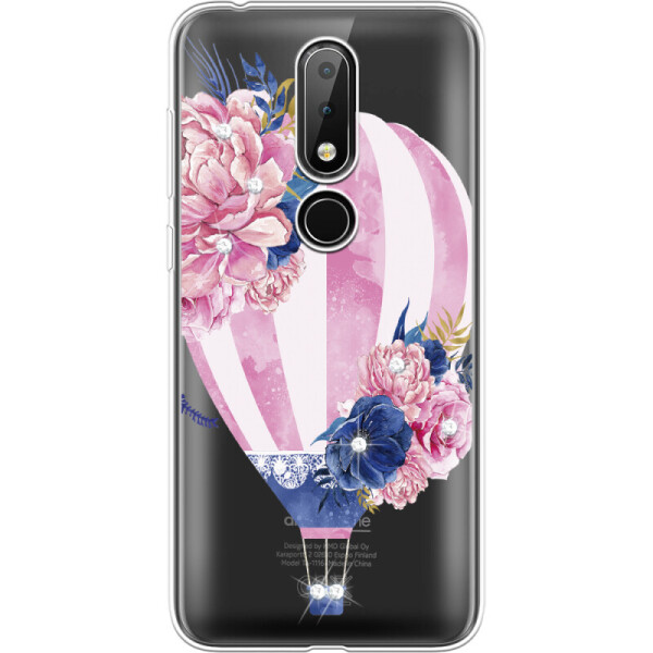 

Силиконовый чехол BoxFace Nokia 6.1 Plus Pink Air Baloon (36788-rs6)