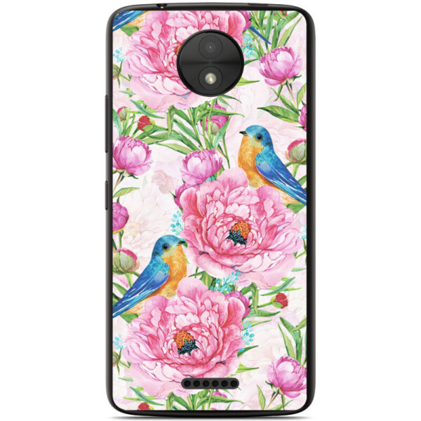 

Силиконовый чехол BoxFace Motorola Moto C XT1750 Birds and flowers (31913-up2376)