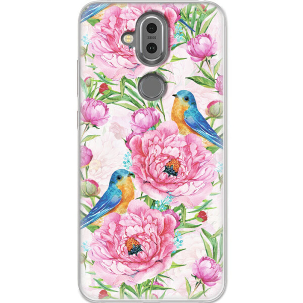

Силиконовый чехол BoxFace Nokia 8.1 Birds and flowers (38204-up2376)