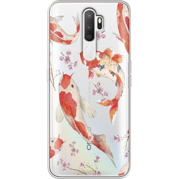 

Силиконовый чехол BoxFace OPPO A5 2020 Japanese Koi Fish (38519-cc3)