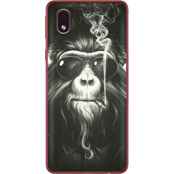 

Силиконовый чехол BoxFace Samsung A013 Galaxy A01 Core Smokey Monkey (40875-up56)