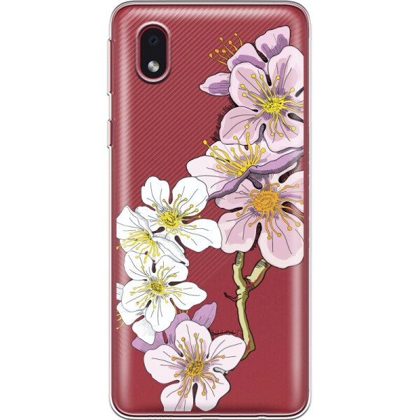 

Силиконовый чехол BoxFace Samsung A013 Galaxy A01 Core Cherry Blossom (40875-cc4)