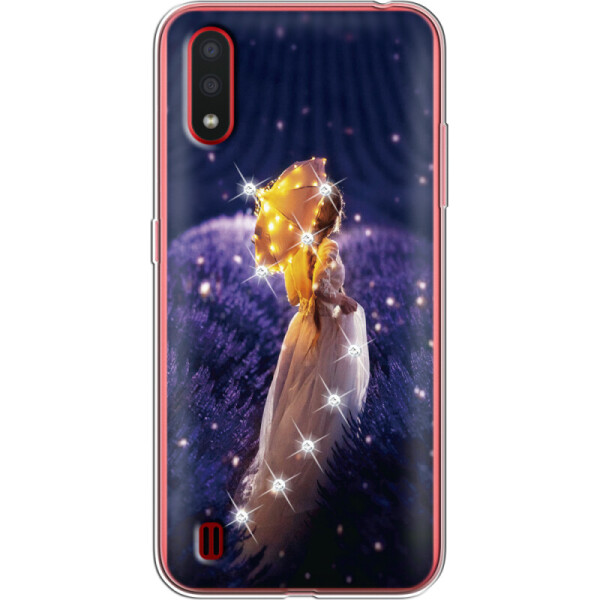 

Силиконовый чехол BoxFace Samsung A015 Galaxy A01 Girl with Umbrella (38839-rs20)
