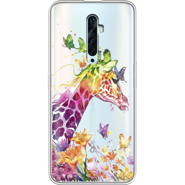 

Силиконовый чехол BoxFace OPPO Reno2 Z Colorful Giraffe (38509-cc14)