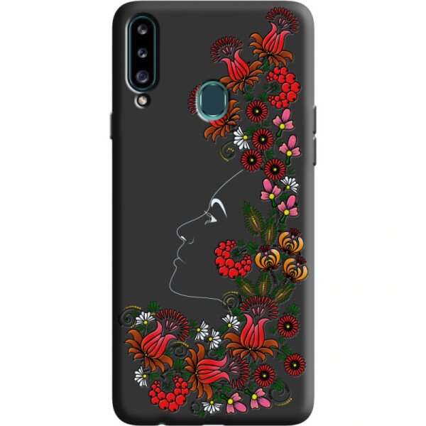 

Силиконовый чехол BoxFace Samsung A207 Galaxy A20s 3D Ukrainian Muse (38125-bk64)