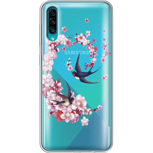 

Силиконовый чехол BoxFace Samsung A307 Galaxy A30s Swallows and Bloom (38164-rs4)