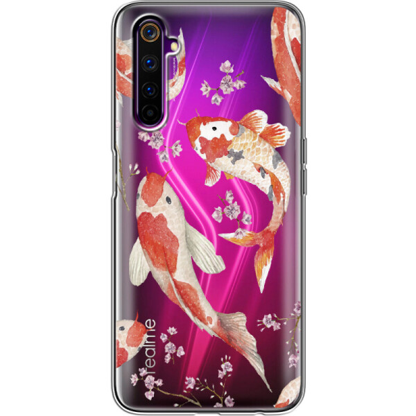 

Силиконовый чехол BoxFace Realme 6 Pro Japanese Koi Fish (39943-cc3)