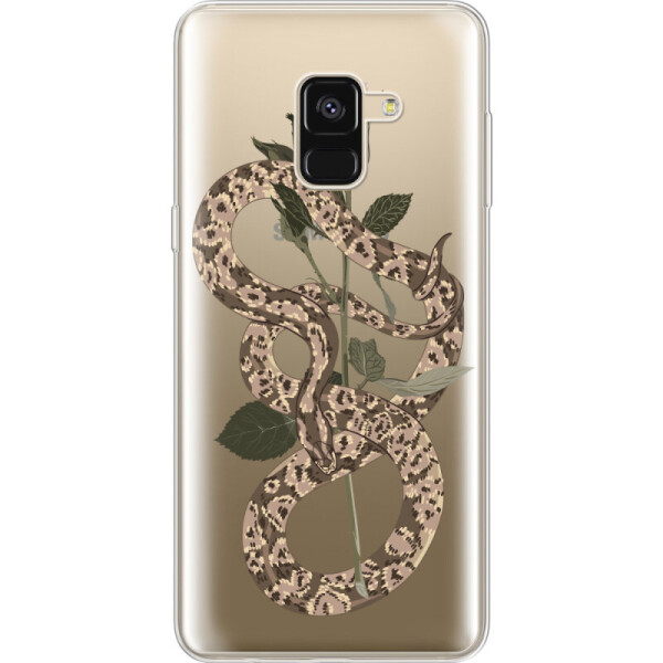 

Силиконовый чехол BoxFace Samsung A530 Galaxy A8 (2018) Glamor Snake (32657-cc67)