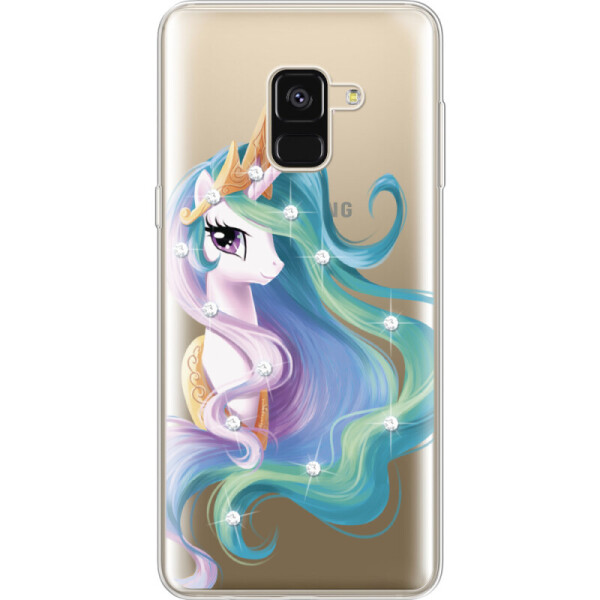 

Силиконовый чехол BoxFace Samsung A530 Galaxy A8 (2018) Unicorn Queen (32657-rs3)