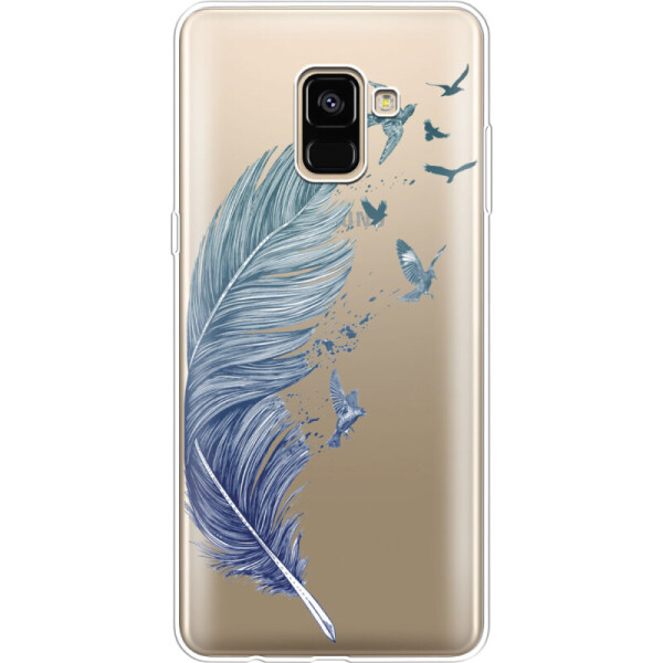 

Силиконовый чехол BoxFace Samsung A730 Galaxy A8 Plus (2018) Feather (32658-cc38)