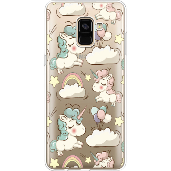 

Силиконовый чехол BoxFace Samsung A730 Galaxy A8 Plus (2018) Unicorns (32658-cc2)