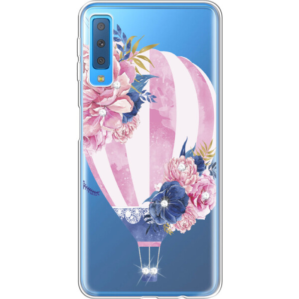 

Силиконовый чехол BoxFace Samsung A750 Galaxy A7 2018 Pink Air Baloon (35481-rs6)