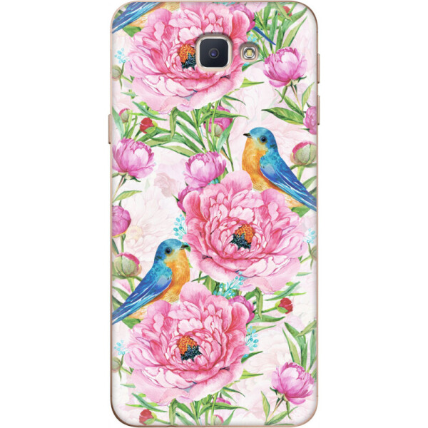 

Силиконовый чехол BoxFace Samsung J5 Prime G570F Birds and flowers (26814-up2376)