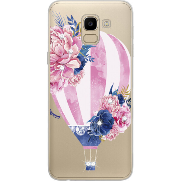 

Силиконовый чехол BoxFace Samsung J600 Galaxy J6 2018 Pink Air Baloon (33861-rs6)