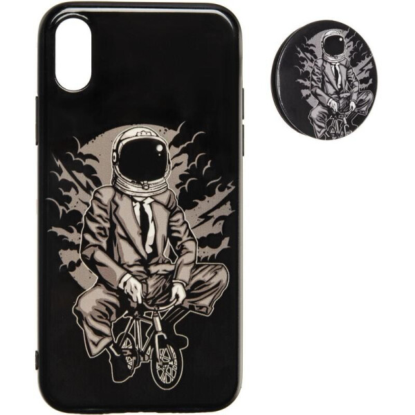 

Space Silicon Case for iPhone 7 Plus/8 Plus №1 Black