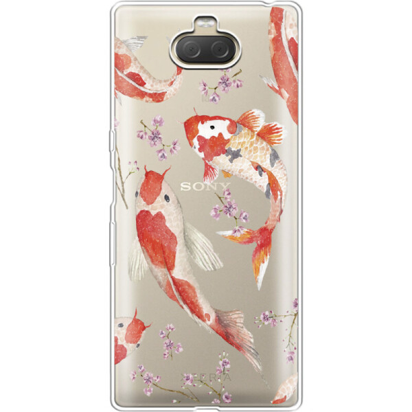 

Силиконовый чехол BoxFace Sony Xperia 10 Plus I4213 Japanese Koi Fish (36404-cc3)