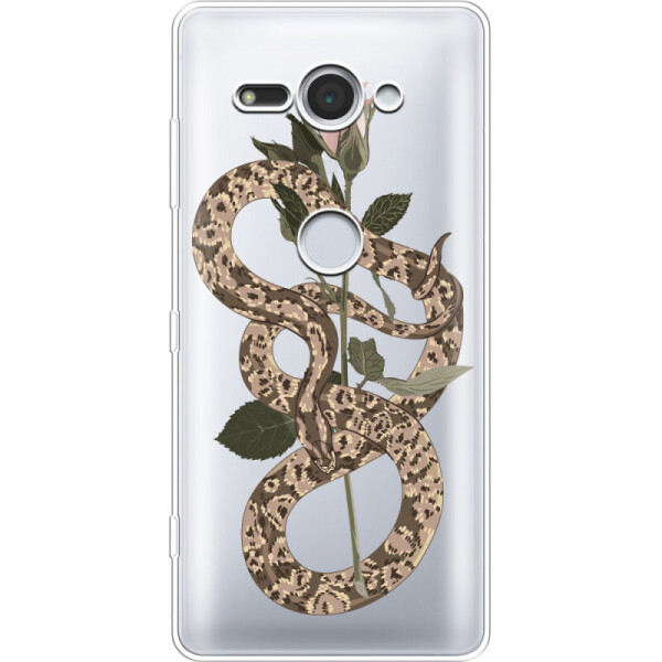

Силиконовый чехол BoxFace Sony Xperia XZ2 Compact H8324 Glamor Snake (33294-cc67)