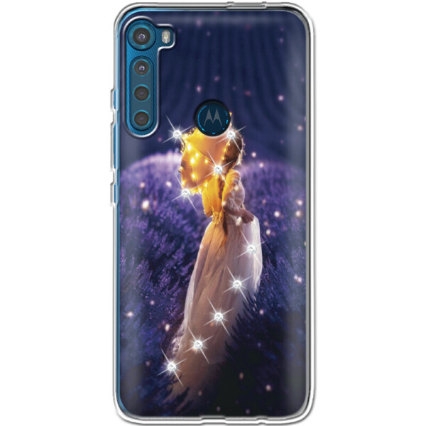 

Силиконовый чехол BoxFace Motorola One Fusion Plus Girl with Umbrella (40947-rs20)
