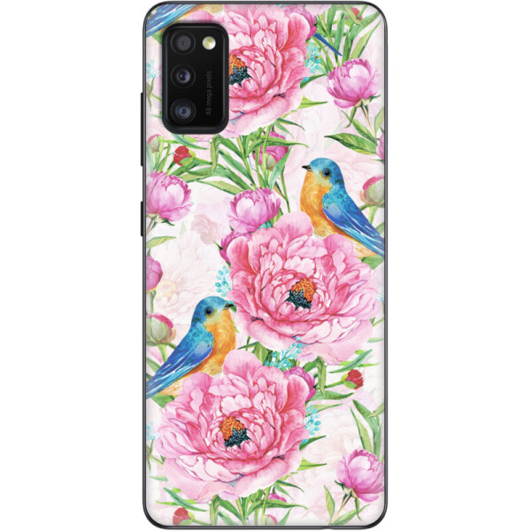 

Силиконовый чехол BoxFace Samsung A415 Galaxy A41 Birds and Flowers (39755-up2376)