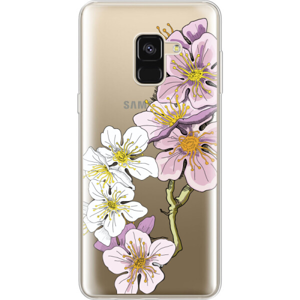 

Силиконовый чехол BoxFace Samsung A530 Galaxy A8 (2018) Cherry Blossom (32657-cc4)