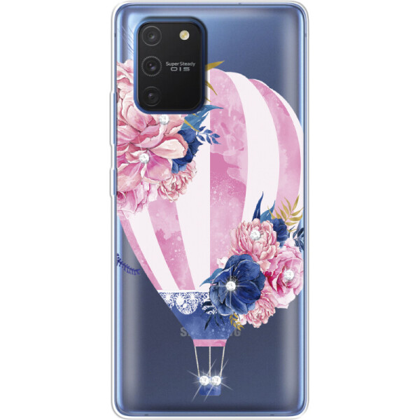 

Силиконовый чехол BoxFace Samsung G770 Galaxy S10 Lite Pink Air Baloon (38971-rs6)