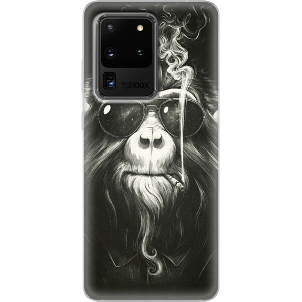 

Силиконовый чехол BoxFace Samsung G988 Galaxy S20 Ultra Smokey Monkey (38878-up56)