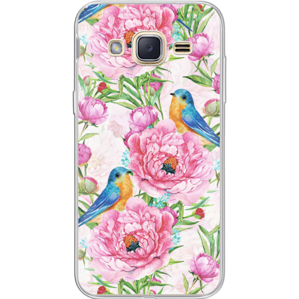 

Силиконовый чехол BoxFace Samsung J200H Galaxy J2 Birds and flowers (24495-up2376)