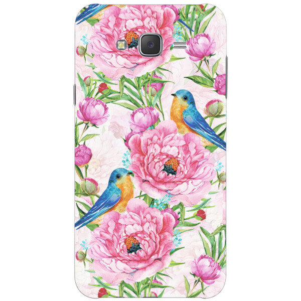 

Силиконовый чехол BoxFace Samsung J500H Galaxy J5 Birds and flowers (25242-up2376)