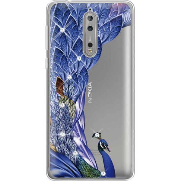 

Силиконовый чехол BoxFace Nokia 8 Peafowl (32213-rs7)