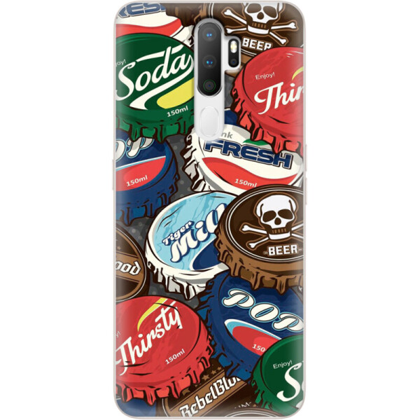 

Силиконовый чехол BoxFace OPPO A5 2020 Drink Lids (38519-up2261)