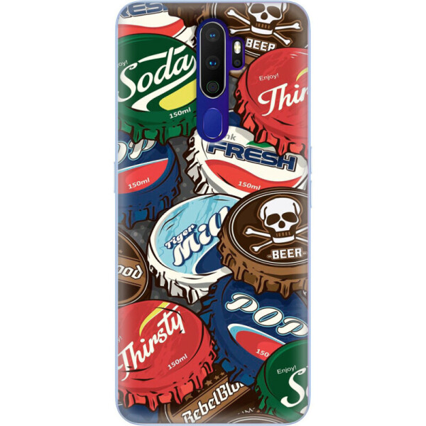 

Силиконовый чехол BoxFace OPPO A9 2020 Drink Lids (38524-up2261)