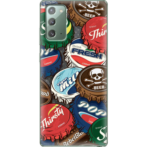 

Силиконовый чехол BoxFace Samsung N980 Galaxy Note 20 Drink Lids (40568-up2261)