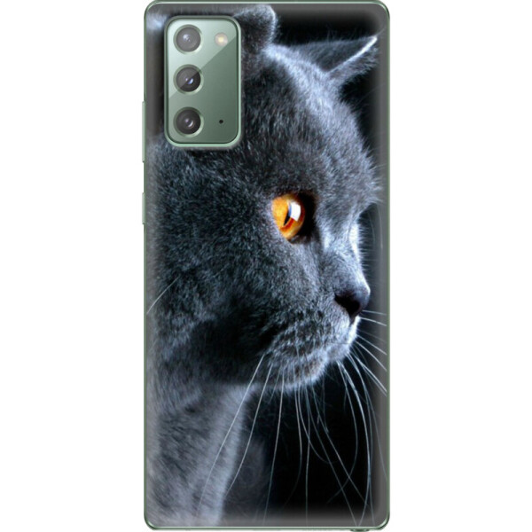 

Силиконовый чехол BoxFace Samsung N980 Galaxy Note 20 English cat (40568-up1346)