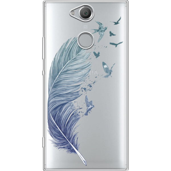 

Силиконовый чехол BoxFace Sony Xperia XA2 H4113 Feather (32654-cc38)