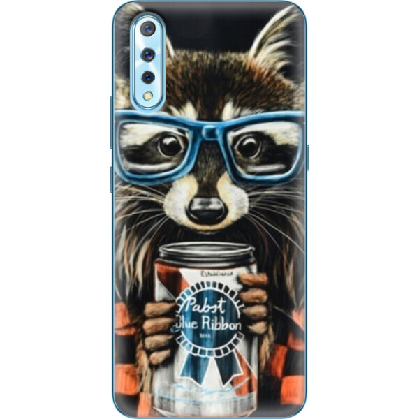 

Силиконовый чехол BoxFace Vivo V17 Neo Енот с банкой (37613-up1333)