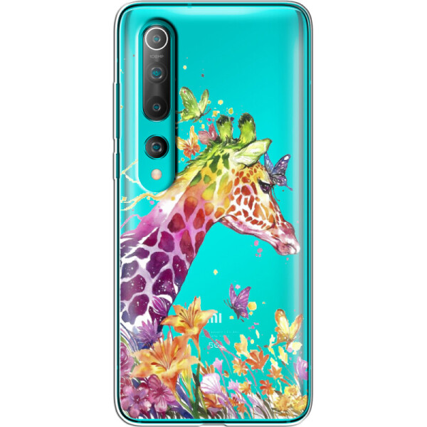 

Силиконовый чехол BoxFace Xiaomi Mi 10 Colorful Giraffe (39436-cc14)