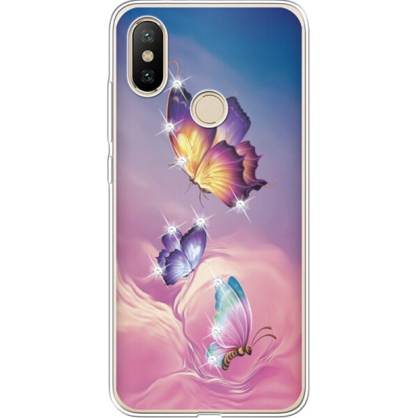 

Силиконовый чехол BoxFace Xiaomi Mi 6X / A2 Butterflies (33500-rs19)