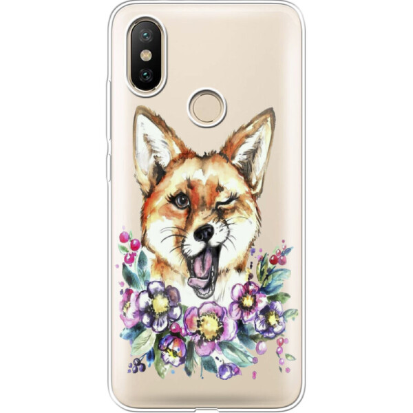 

Силиконовый чехол BoxFace Xiaomi Mi 6X / A2 Winking Fox (33500-cc13)